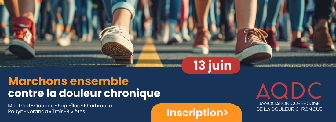 Marchons ensemble douleur chronique AQDC